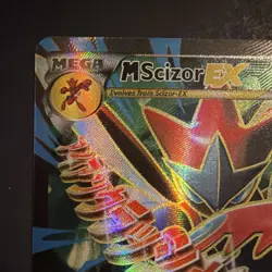 The Pokemon Company M Scizor EX 120/122 Breakpoint Ultra Rare Full Art Holo 2016 - Image 2