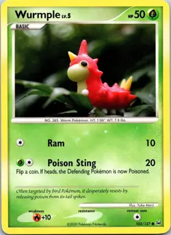 WURMPLE - 103/127 - PLATINUM - - LP - Image 1