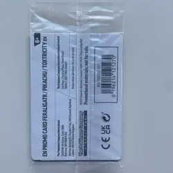 Feraligatr Toxtricity Pikachu SVP213 Illustration Promo Sealed Pokemon TCG - Image 3