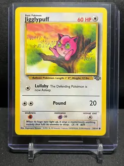 Jigglypuff 54/64 Pokemon 1999 Jungle - LP - Image 1