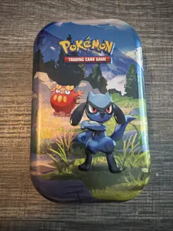 Pokemon TCG Ascended Heroes 2026 Mini Tin Riolu Collectible Empty - Image 1