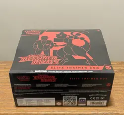 Pokemon Scarlet and Violet: Destined Rivals Elite Trainer Box ETB New Sealed - Image 1