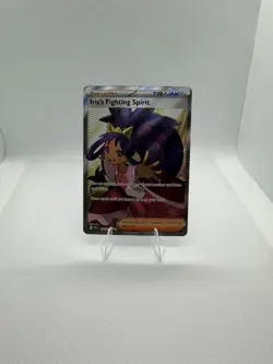 Pokemon Iris's Fighting Spirit Full Art Ultra Rare Holo Trainer Black & White - Image 1