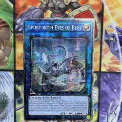 Yugioh! Spirit With Eyes Of Blue Starlight Rare Near Mint 1st Edition MP25-EN049 - Image 3