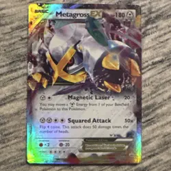 The Pokemon Company Pokemon TCG Metagross EX XY Ultra Rare Holo 180 HP - Image 1