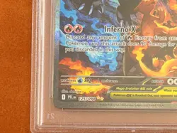 2025 Pokemon PFL EN-SPECIAL ILLUSTRATION RARE SIR #125 MEGA CHARIZARD X EX PSA 8 - Image 4