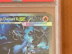 2025 Pokemon PFL EN-SPECIAL ILLUSTRATION RARE SIR #125 MEGA CHARIZARD X EX PSA 8 - Image 5