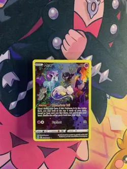 Pokemon Mew TCG Ultra Rare Holo Card Crown Zenith: Galarian Gallery #GG10/GG70 - Image 3