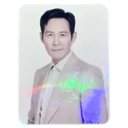 Custom Lee Jung-jae / LJJ • Squid Game Actor (Seong Gi-hun / 456) Fan Photo Card - Image 2