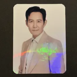 Custom Lee Jung-jae / LJJ • Squid Game Actor (Seong Gi-hun / 456) Fan Photo Card - Image 4