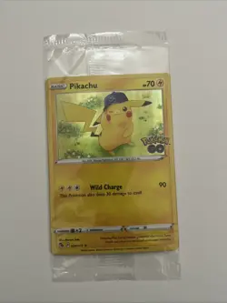 (2) Pikachu 028/078 Pokemon GO Holo SEALED PROMO Cards - Image 4