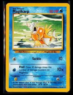 1999 Pokemon TCG Magikarp Base Set #035/102 - Image 1