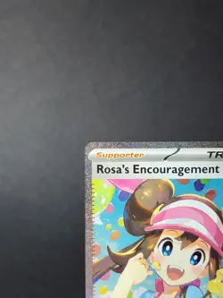 Pokemon Rosa's Encouragement Full Art Trainer-Supporter Holo Rare Card 123/088 - Image 5