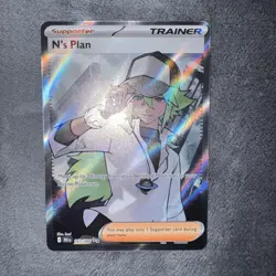 2025 Pokemon SV Black Bolt N's Plan Ultra Rare #163/086 - Image 2