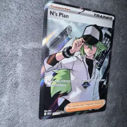 2025 Pokemon SV Black Bolt N's Plan Ultra Rare #163/086 - Image 5