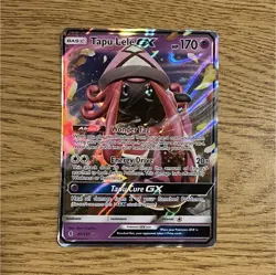 Tapu Lele GX 60/145, 2017 Pokemon TCG SM Guardians Rising, Ultra Rare - Image 1