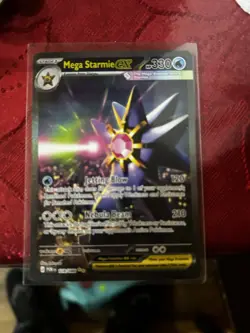 Mega Starmie EX Pokemon TCG Card 330 HP Jetting Blow Nebula Beam Stage 1 - Image 3