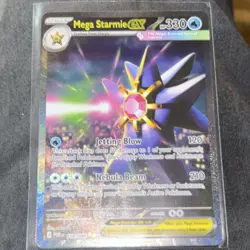 Mega Starmie EX Pokemon TCG Card 330 HP Jetting Blow Nebula Beam Stage 1 - Image 5