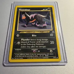 2001 Pokemon #39/75 Houndour (Neo Discovery) LP - Image 1