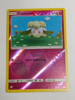 Cottonee 143/236 Pokemon Unified Minds Reverse Holo Common TCG LP - Image 2