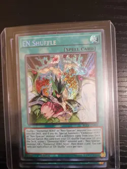 Yu-Gi-Oh! TCG - EN Shuffle BLCR EN008 - 1st Edition Secret Rare X3 - Image 1