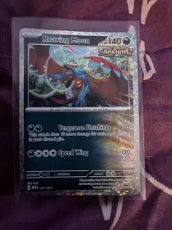 Roaring Moon Ancient Pokemon Trading Card 011/015 - Image 1