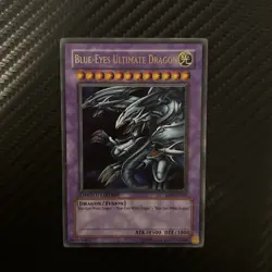 Blue-Eyes Ultimate Dragon JMP-EN005 Ultra Rare Shonen Jump Promo 2006 YuGiOh LP - Image 1