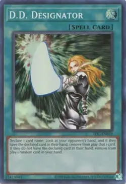 Yugioh! LP D.D. Designator - IOC-EN039 - Super Rare - Unlimited 25th Anniversary - Image 1