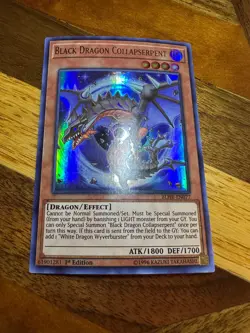 Black Dragon Collapserpent BLHR-EN077 1st Edition Ultra Rare LP + BONUS - Image 1