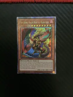 Yugioh Fire King High Avatar Garunix Quarter Century Rare RA04-EN194 Near Mint - Image 1