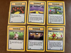 1st Edition Pokemon TCG Trainer Cards Lot Of 6 NM - Image 1