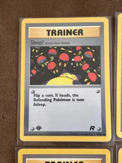1st Edition Pokemon TCG Trainer Cards Lot Of 6 NM - Image 2