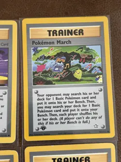 1st Edition Pokemon TCG Trainer Cards Lot Of 6 NM - Image 4