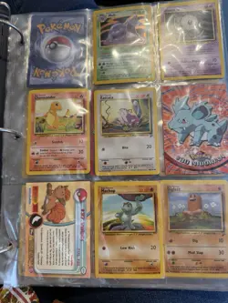 Binder Of Pokemon Cards - Image 1