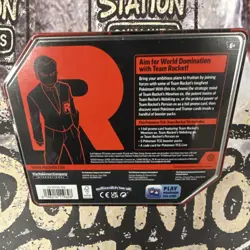 Pokemon Team Rocket’s Persian ex Tin – Promo Card + Booster Packs Sealed TCG - Image 2
