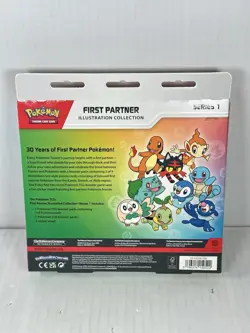 Lot Of 2 Pokemon First Partner Illustration Collection Series 1 w/ Promo Cards 196214150522 - Image 4