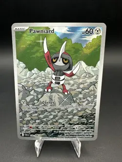 Pokemon TCG Sv: Black Bolt Pawniard Illustration Rare Card 142/086 - Image 1