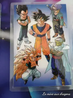 Carte Rami Cuarta 131 Dragon Ball Z card plastified Norma Goku Gotenks Trunks - Image 1