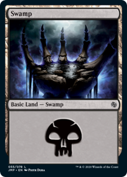 Swamp (55) Jumpstart NM Basic Land MAGIC THE GATHERING MTG CARD ABUGames - Image 1