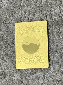 Charizard GX HP250 Wing Attack Gold Foil Fan Art Collector Card NM! - Image 3