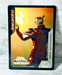 2005 UpperDeck AVATAR The Last Airbender COMMANDER ZHAO Quickstrike CHAMBER CARD - Image 1