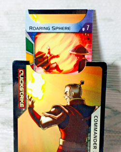 2005 UpperDeck AVATAR The Last Airbender COMMANDER ZHAO Quickstrike CHAMBER CARD - Image 4