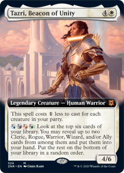 Tazri, Beacon of Unity (Extended Art) FOIL Zendikar Rising NM CARD ABUGames - Image 1