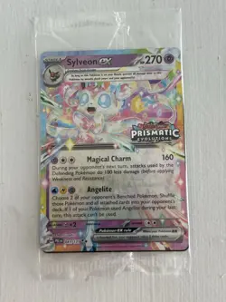 Sylveon ex - (Prismatic Evolutions Stamp) 041/131 Miscellaneous Cards & Products - Image 1