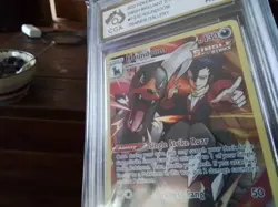 Pokemon Cards promo Holo tg10 houndoom x ar sr ex graded slab card gold art b41 - Image 4