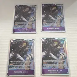 One Piece Card Game EB01-008 Rosinante Law Character Cards Lot English 4 - Image 1