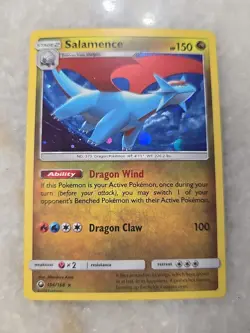 Salamence 106/168 COSMOS HOLO PROMO card 2018 Pokemon SM Celestial Storm - Image 1