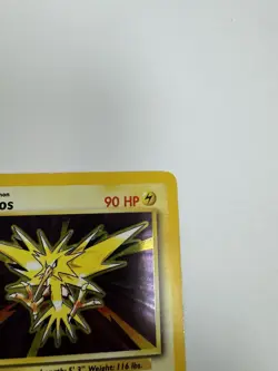 Pokemon Zapdos 16/102 Base Set Holo Rare Basic Card 1999 English - Image 5