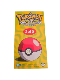 Topps Pokemon TV Animation Series Squirtle Tin Topper #07 Card 2 of 5 1999 - Image 2