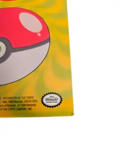 Topps Pokemon TV Animation Series Squirtle Tin Topper #07 Card 2 of 5 1999 - Image 3